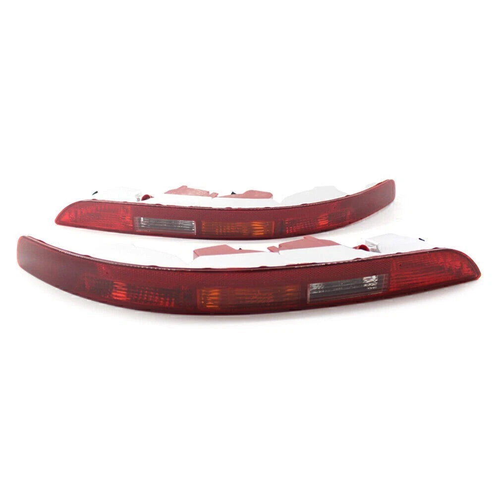 Rear Bumper Lower Tail Light Brake Stop Lamp 2PCS For Audi Q5 2009-2017 Red Car