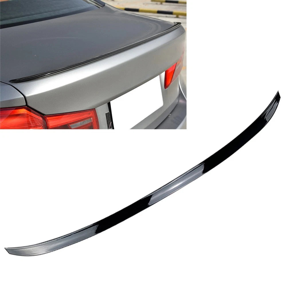 Rear Trunk Spoiler Lip Wing For BMW 5 Series G30 M5 M Performance 2017-23 Black