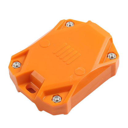1pc ABS Car Key Fob Shell Case Cover Fit Jeep Wrangler JK 2007 - 2017 orange