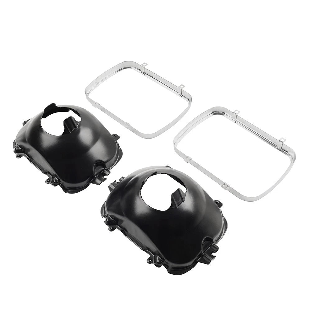 2PCS Headlight Mounting Bucket Kit For Chevrolet Express GMC Cadillac