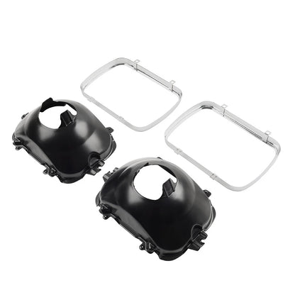2PCS Headlight Mounting Bucket Kit For Chevrolet Express GMC Cadillac