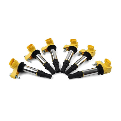 D510A 6PCS Ignition Coil Pack For Cadillac SRX CTS STS For GMC Acadia Fit Buick