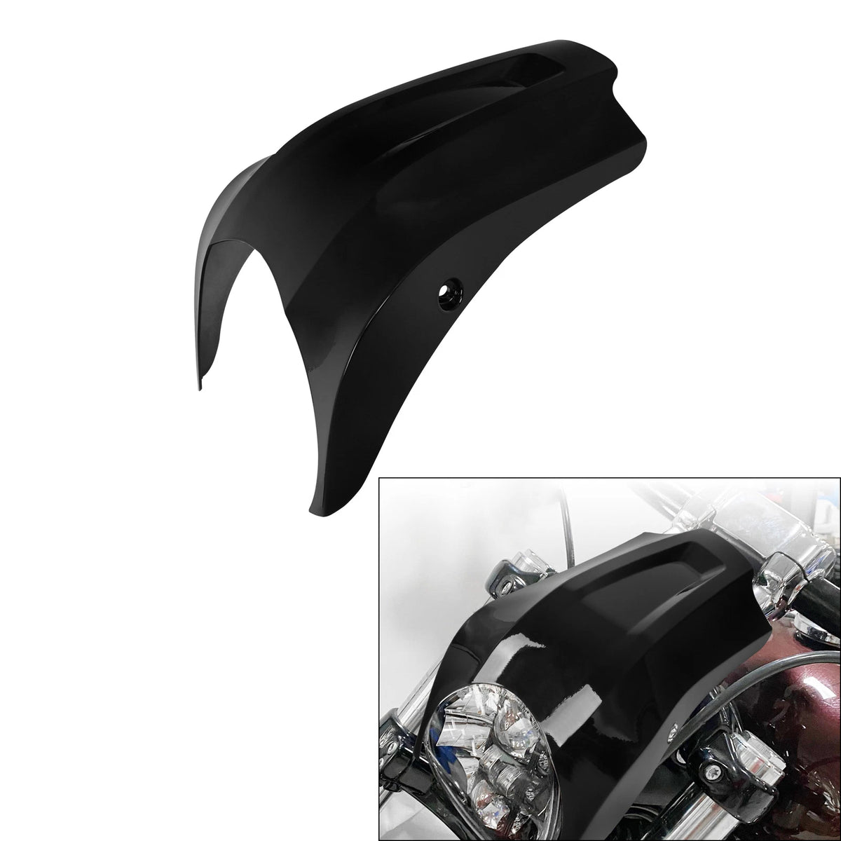 5.75" Round Headlight Fairing Cover Fit For Harley Softail Breakout 18-23 22 21
