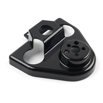 Handlebar Handle Bar Riser Cover Black For Harley Road King FLHR 2003-2013 USA