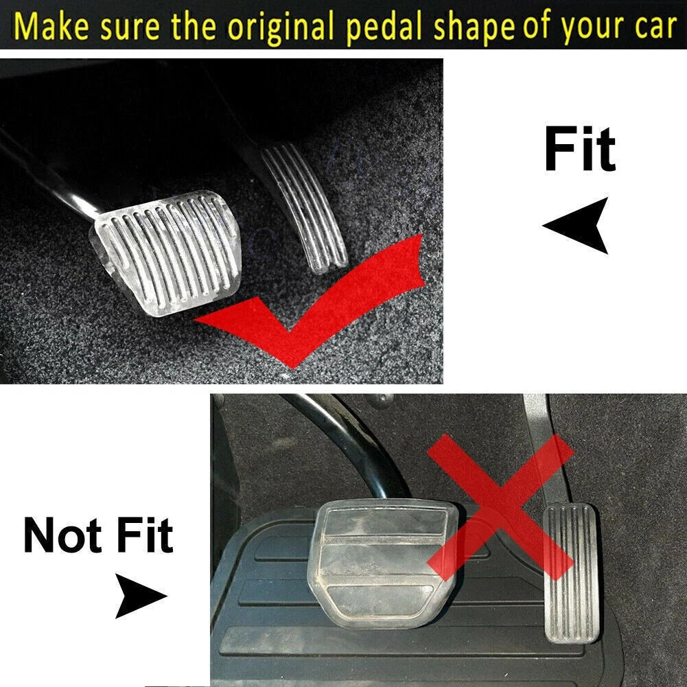 Foot Gas Brake Pedals Cover Kit Accessory For Range Rover Sport Discovery 5 USA