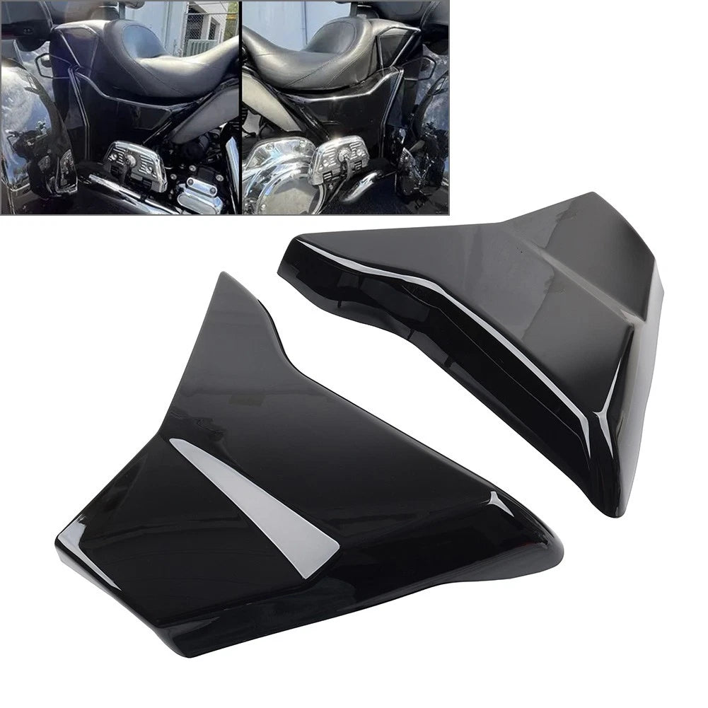 BLK Left Right Side Cover Panel For Harley Trike Glide Ultra Classic 09-23