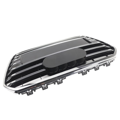 1 Piece Front Radiator Grill Upper Grille For Audi A6 C7 S6 2012-2015 Chrome