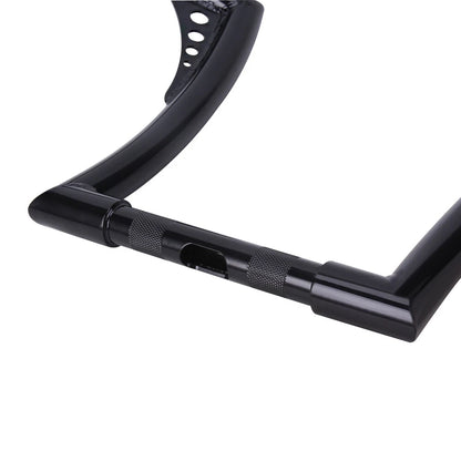 12" Inch Handlebar Rise Ape Hangers For Harley Sportster XL 883 1200 FLST FXST