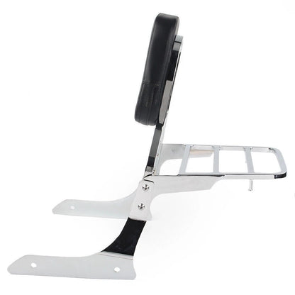 Sissy Bar Backrest Rear Luggage Rack Fit Yamaha Stryker 1300 XVS1300 11-17 Chrom
