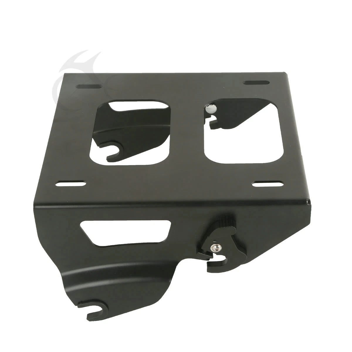 Razor Trunk Backrest Pad Solo Mount Rack Plate Fit For Harley Road King 2014-25