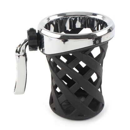 Moto Handlebar Cup Holder W/ Mesh Basket Longer For Goldwing GL1800 2001-2021