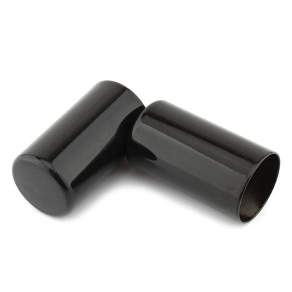 2 Pcs Docking Hardware Point Covers Kit for Harley Touring FLHX 2009-23 Black