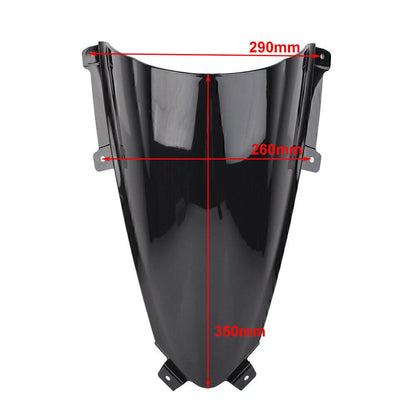 For Ducati Panigale V4 V4S Racing Screen 2019 2020 Windscreen Windshield Black
