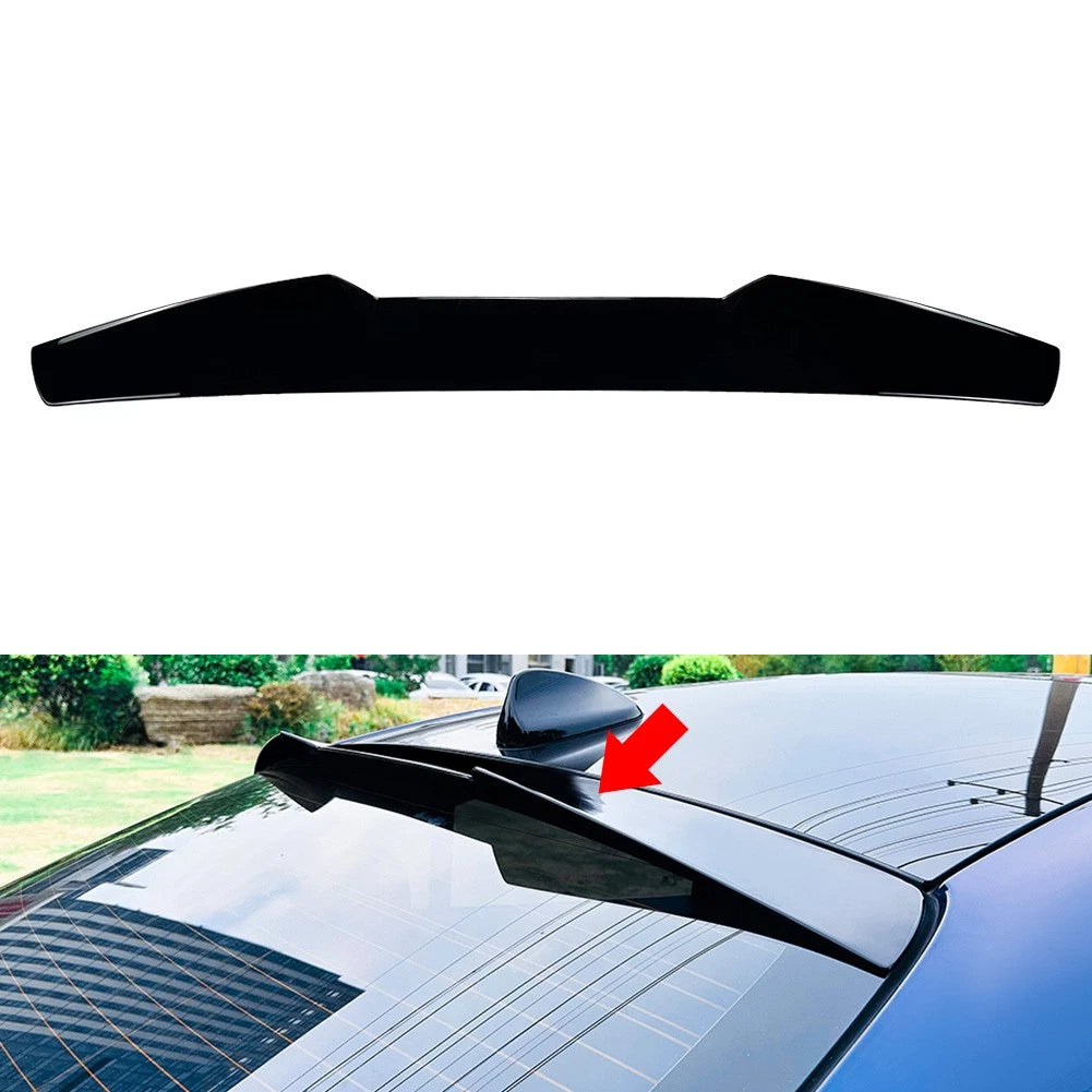 Glossy Black Rear Window Roof Spoiler For Alfa Romeo Giulia Sedan 2015-2024