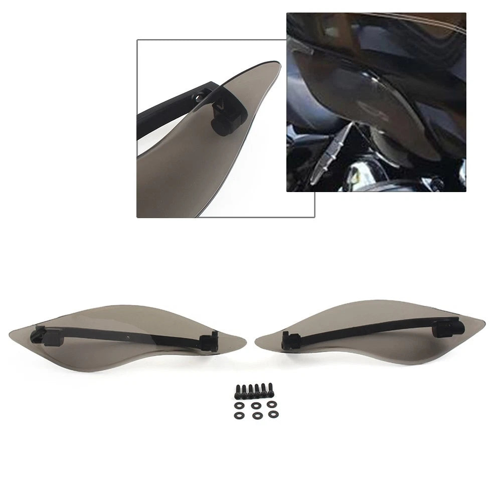 Adjustable Fairing Air Deflectors For Harley Electra Glide Street Glide 2014+