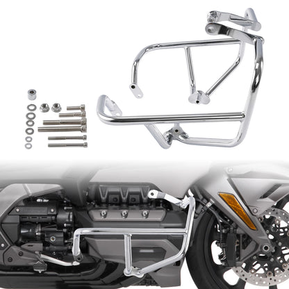 Chrome Engine Guards Highway Crash Bar Fit For Honda Goldwing GL1800 F6B 18-24