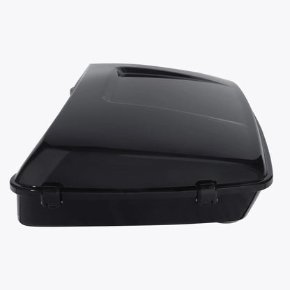 Chopped Trunk Pad Rack Fit For Harley Street Glide 97-08 06 Black