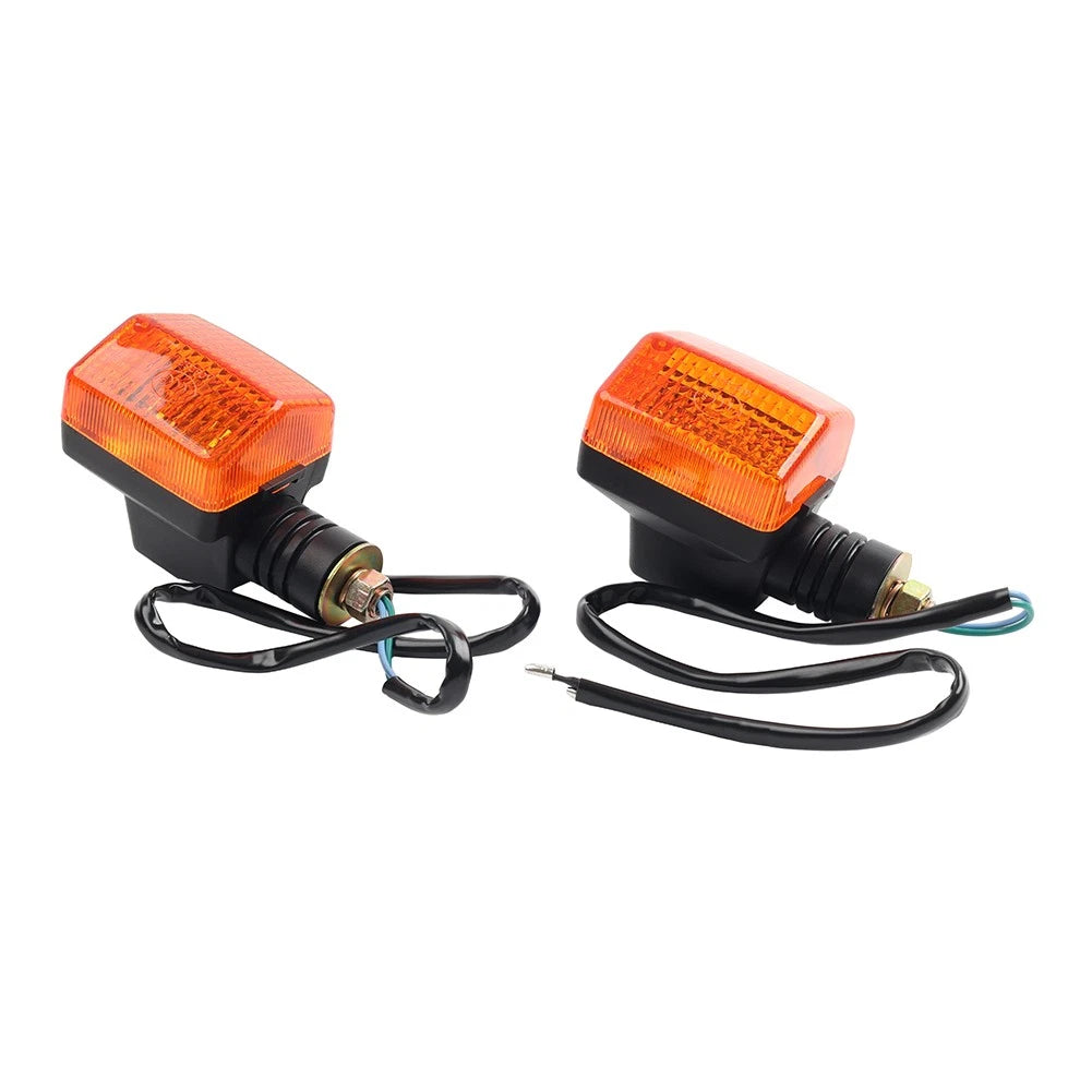 Pair Turn Signal Indicator Light For Honda XR250L XR650L CB125 Twin NPS50