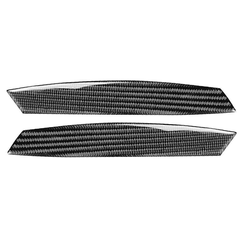 2 Pcs Carbon Fiber Interior Door Handle Strip Cover For BMW Z4 E85 2003-2008 US