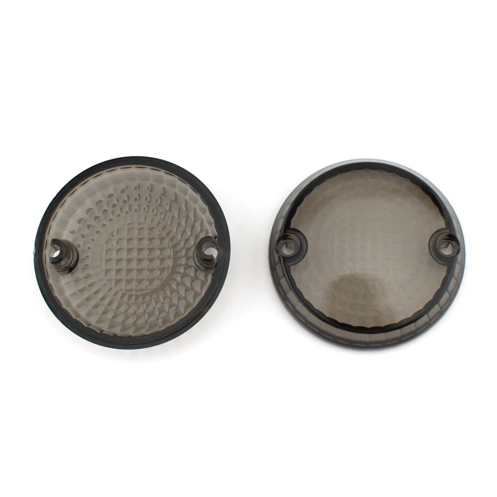 Turn Signal Lens Smoke For Kawasaki Vulcan 1500 Classic Mean Streak Motorcycle