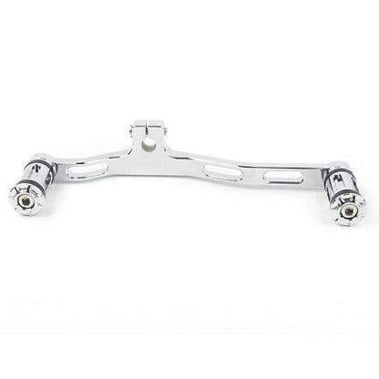 1x Chrome Head Shifter Lever For Harley Dyna 1991-2017 FXD Mid-Controls US