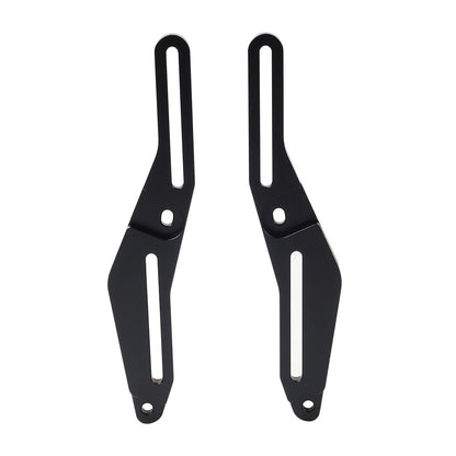 2x Windshield Brackets Windscreen Adjusters For Can-Am Spyder F3-T F3-L 2016-25
