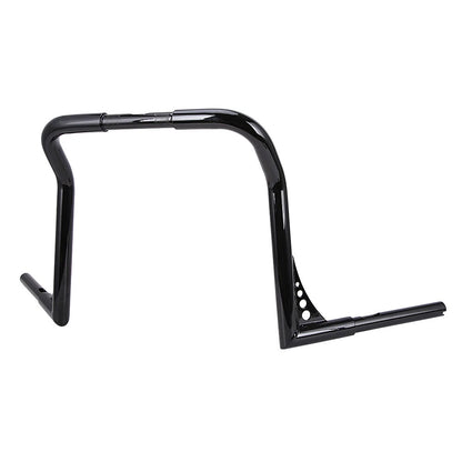 16" Rise 1-1/4" Ape Hanger Handlebar For Harley Touring Dressers Baggers 1982-Up