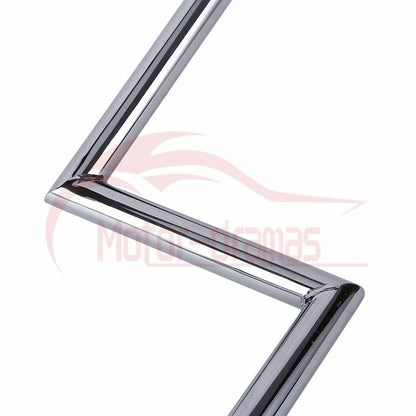 Motorcycle Drag Z-Bars 1"inch Handlebar for Harley Bobber Softail Dyna Sportster