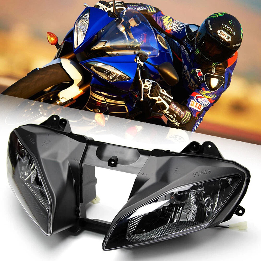 Front Headlight Head Lamp Assembly for Yamaha 2008-2016 YZF R6 YZFR6 YZF-R6