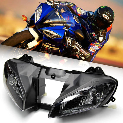 Front Headlight Head Lamp Assembly for Yamaha 2008-2016 YZF R6 YZFR6 YZF-R6