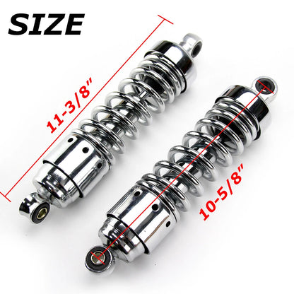 Left & Right Rear Shocks Absorbers Suspension For Honda Rebel 250 CMX250C 86-15