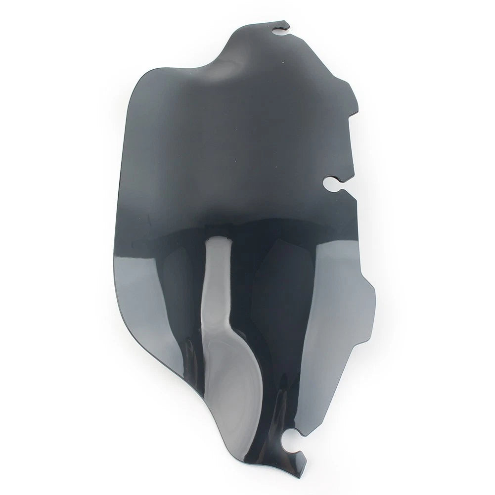Grey 8"Wave Windshield Windscreen For Harley Touring Electra Street Glide 96-13