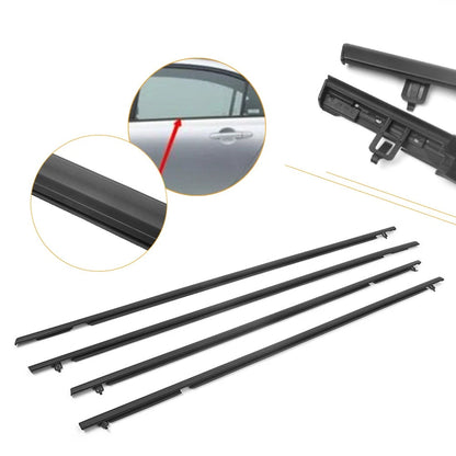 Car Window Trim Moulding Weatherstrip Seal Belt For Honda Civic 2006-2011 2007