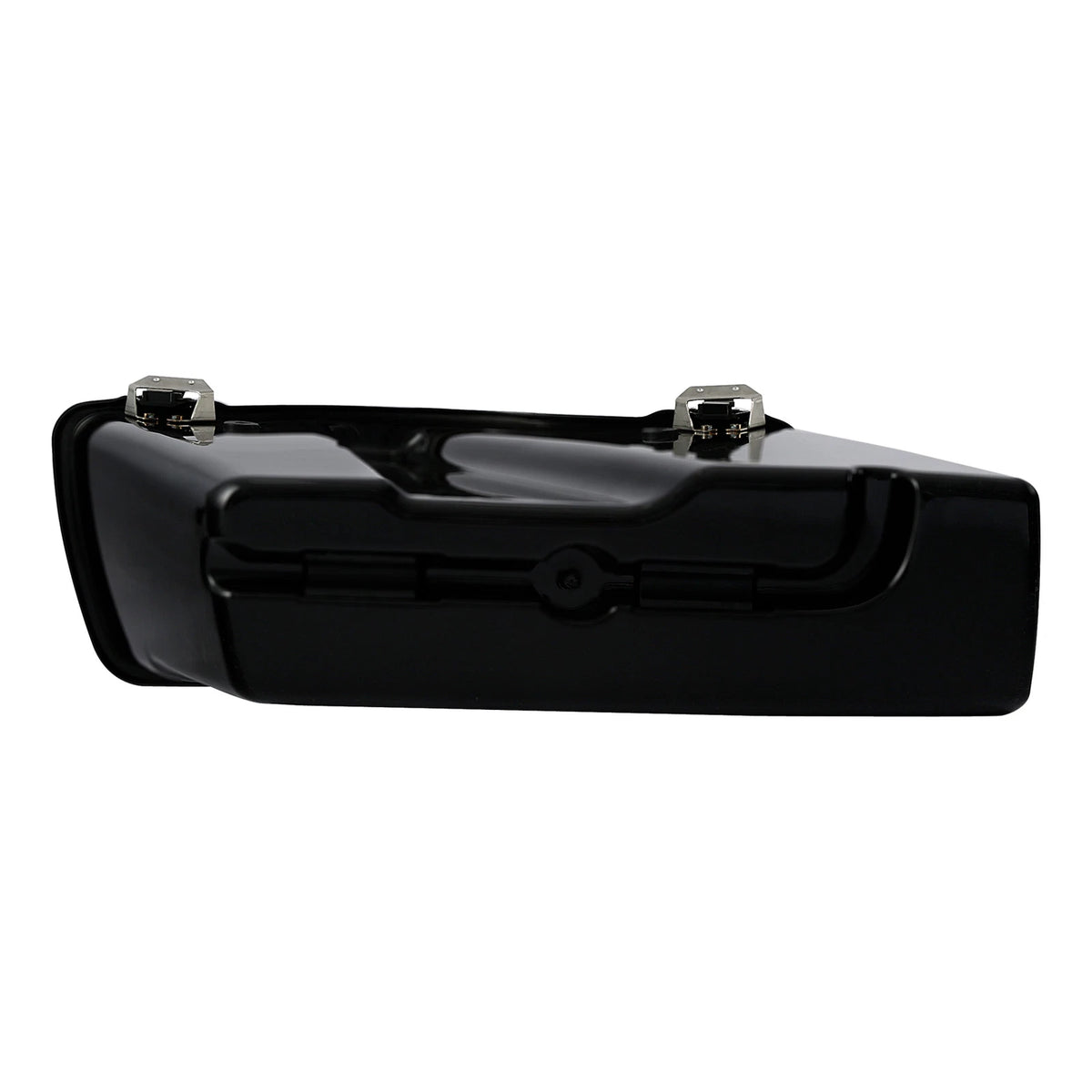Matte Black Hard Saddle Bags Trunk Fit For Harley Touring Electra Glide 94-13 US