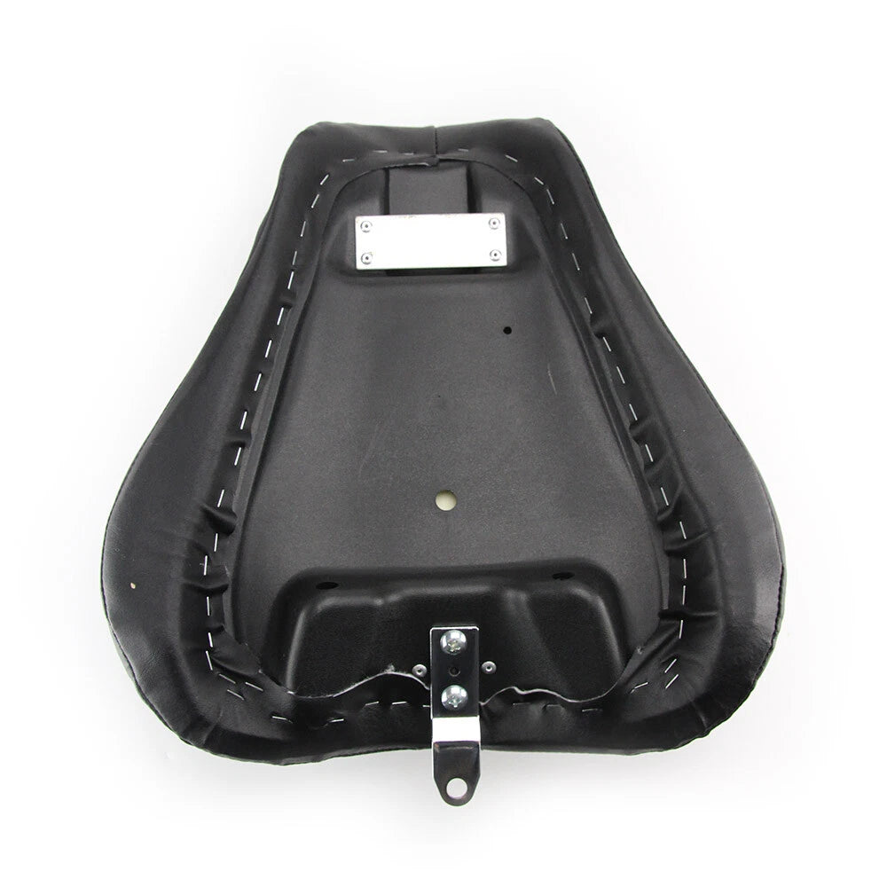 Front Smooth Wide Touring Solo Seat For Harley Sportster XL 883 1200 72 48 83-03
