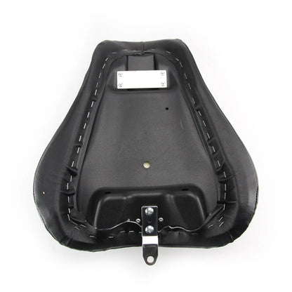 Front Smooth Wide Touring Solo Seat For Harley Sportster XL 883 1200 72 48 83-03