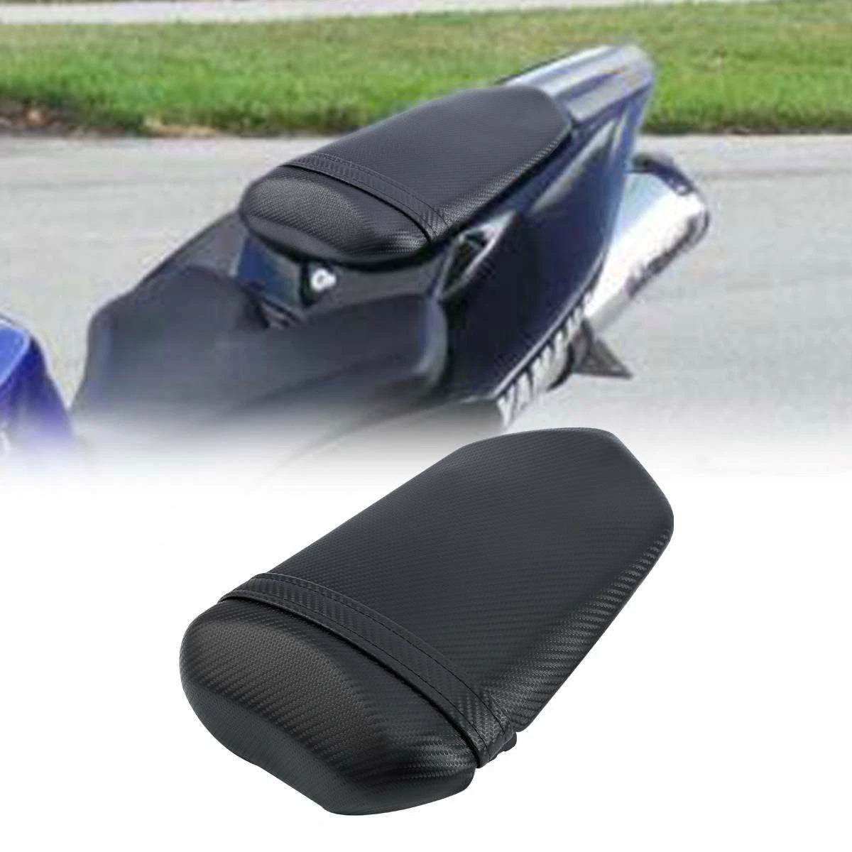 Black Cushion Passenger Seat Fit For Yamaha YZFR1 YZF-R1 YZF R1 2004-2006 05 US