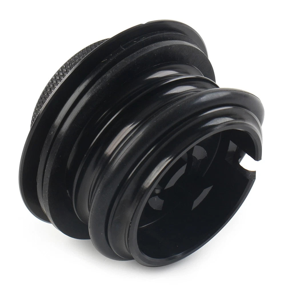 Black Motorcycle Left Hand Thread Fuel Tank Gas Cap Cover For Harley 1982-2017