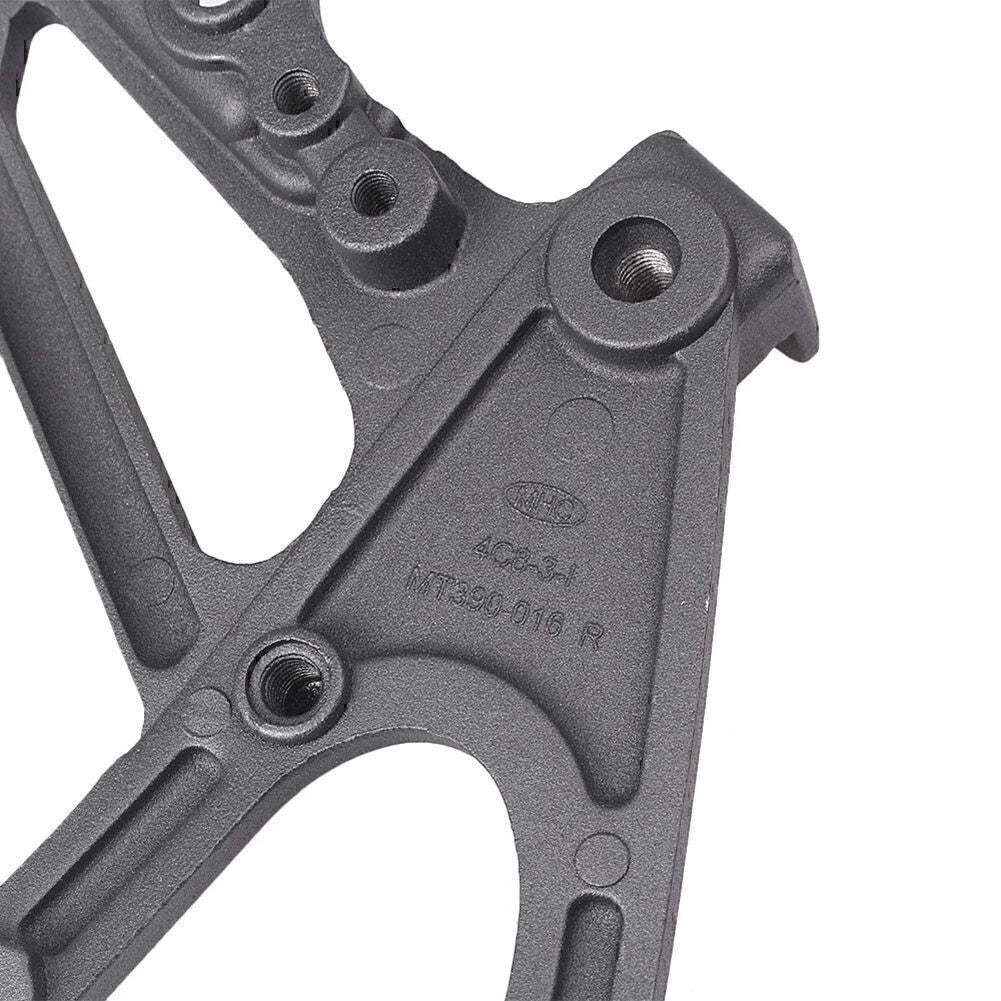 Motorrad Front Foot Peg Step Frame Fittings Assembly Kit For Yamaha YZF R1 07-08
