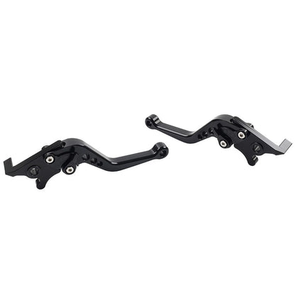 CNC Adjust Short Brake Clutch Levers For Kawasaki Ninja ZX4R ZX4RR 2023-2025
