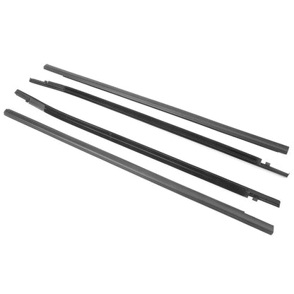 4pcs Door Belt Molding Trim Weatherstrip (4PCS/SET) for Honda Civic 2016-2018