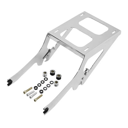 King Trunk Backrest Pad Mount Rack For Harley Heritage Classic FLHC 2018-Up