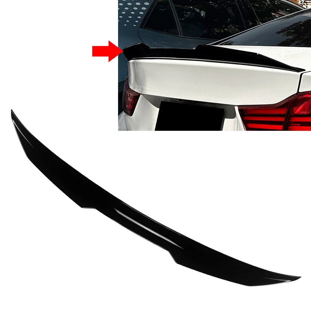 Glossy Black Rear Trunk Wing Spoiler For BMW 4 Series F32 2-Door Coupe 2014-2020