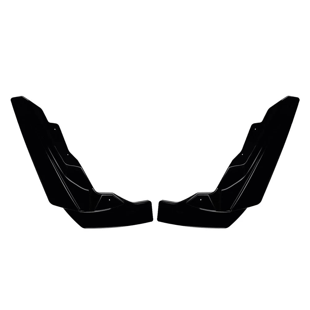 Rear Bumper Side Spoiler Splitter Lip For BMW 2 Series M2 G87 2023-24 Glossy Blk