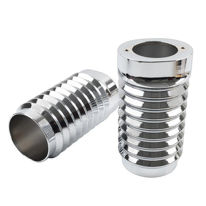 Retro Fork Boot Slider Covers Chrome Fit Harley Tour Road Street Tri Glide FLHR
