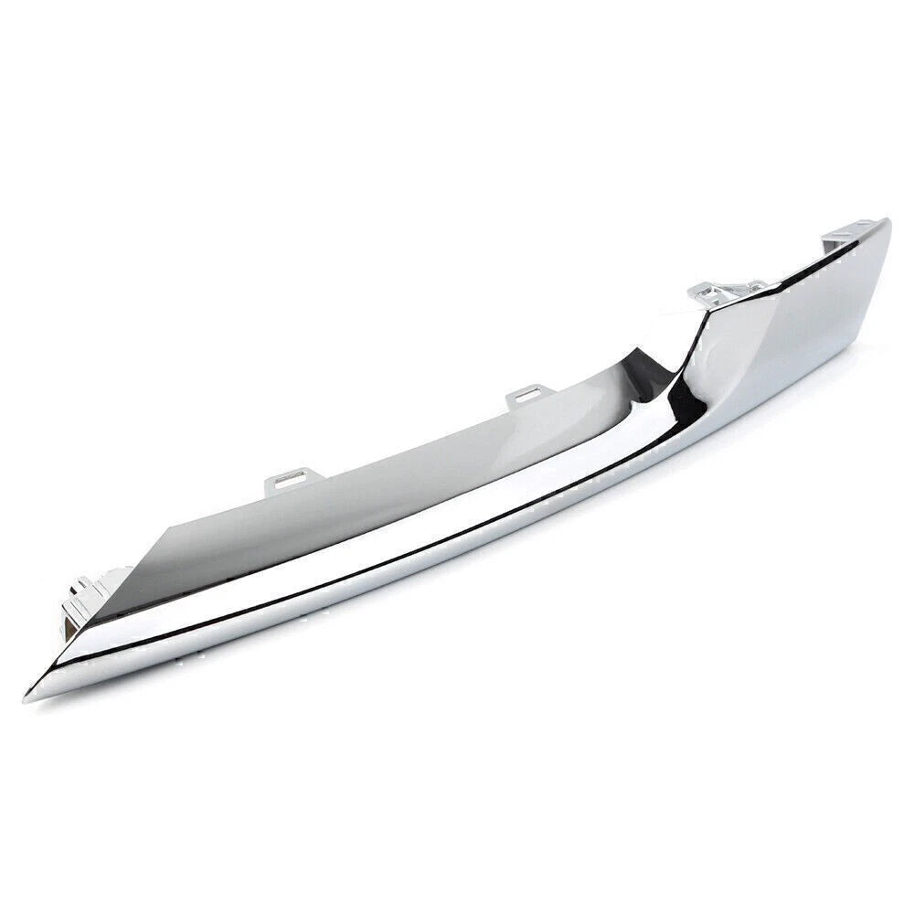 Front Left Side Grille Lower Bumper Molding Trim For JAGUAR XJ 2016-2021 Chrome