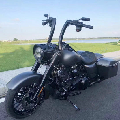 16" Rise 2" Ape Hanger Handlebar For Harley Touring Sportster Softail Slim Dyna