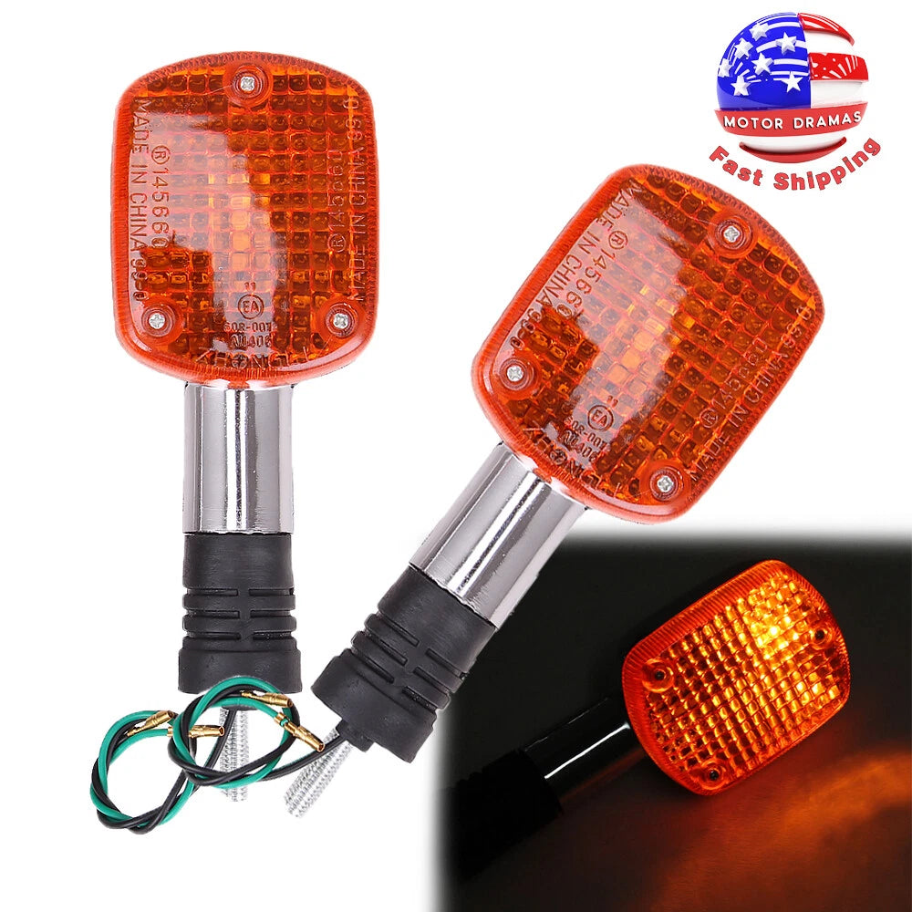2X Turn Signal Blinker Light For Honda Magna VF250 VF750 Rebel CA250 CMX250