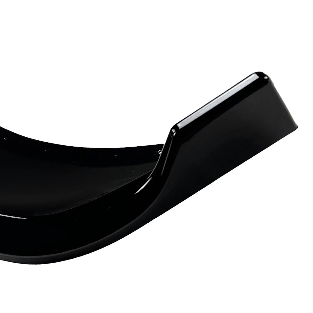 Glossy Black Front Bumper Splitter Spoiler Lip For BMW X6 G06 M Sport 2019-2023