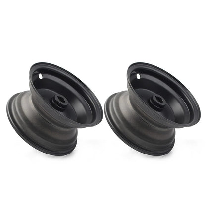 6" 145/70-6 IN Rear Wheel Rim Black For GO Kart Off-Road Dirt Pit Bike Aluminum